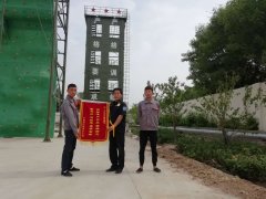 中国石化沧州分公司消防综合训练架,训练塔